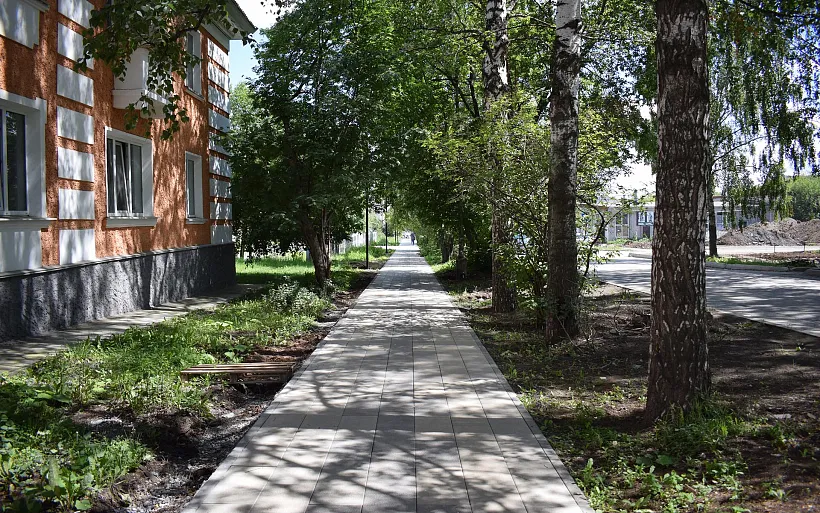 В&nbsp;городе Ревда Свердловской области благоустраивают &laquo;Проспект Чеховский&raquo;