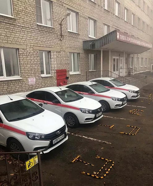 В&nbsp;городской больнице Мичуринска появились четыре новых автомобиля