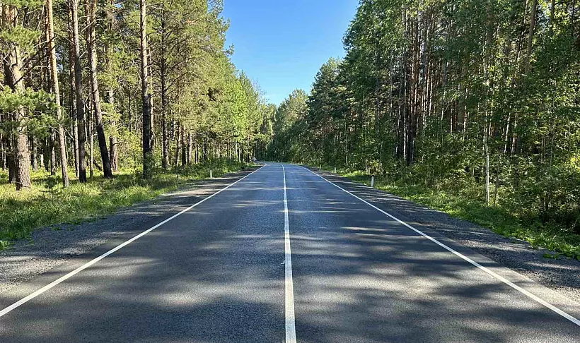 В&nbsp;Тюменской области отремонтировали участки дороги Тюмень&nbsp;&mdash; Криводанова