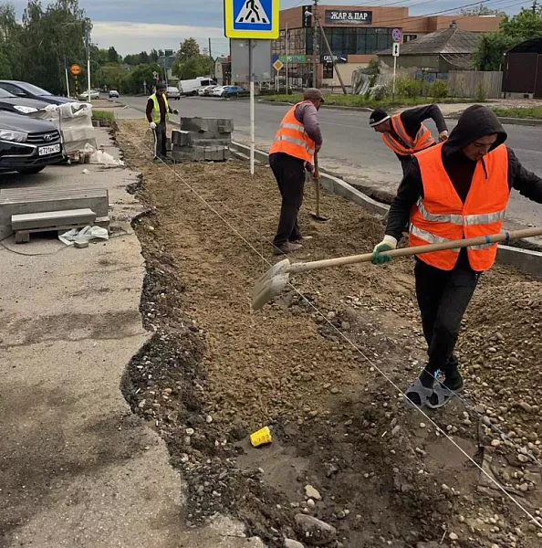 В&nbsp;Ставрополе ремонтируют участок переулка Макарова