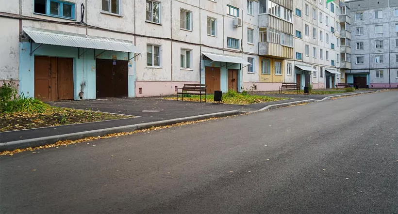 В&nbsp;Юрге Кузбасса благоустроили восемь дворовых территорий