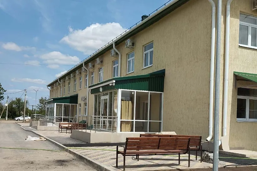 В&nbsp;селе Арзгир на&nbsp;Ставрополье подходит к&nbsp;концу строительство поликлиники