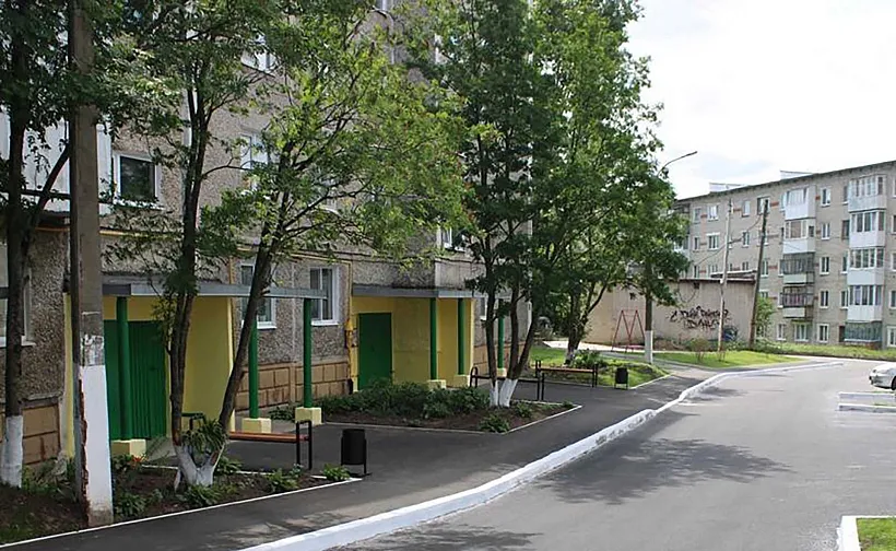 В&nbsp;Соликамске Пермского края отремонтировали двор на&nbsp;улице Привокзальной