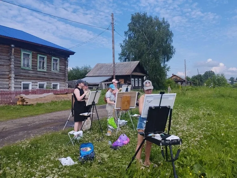 В&nbsp;Верхотурье прошел IV открытый летний пленэр &laquo;Передвижники&raquo;