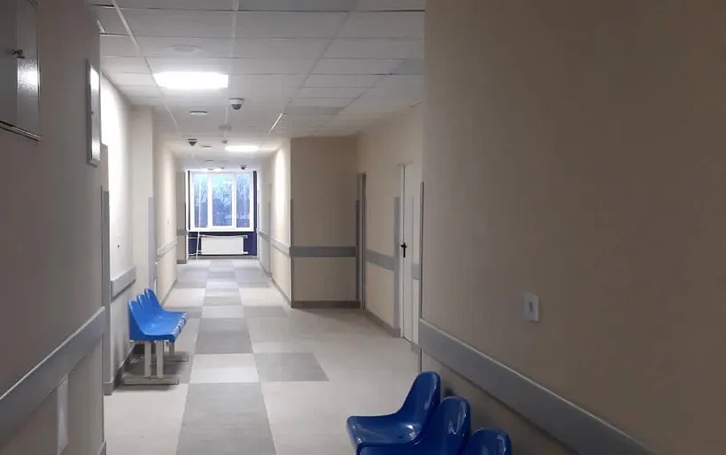 В&nbsp;поликлинике Оленегорска Мурманской области продолжается капремонт