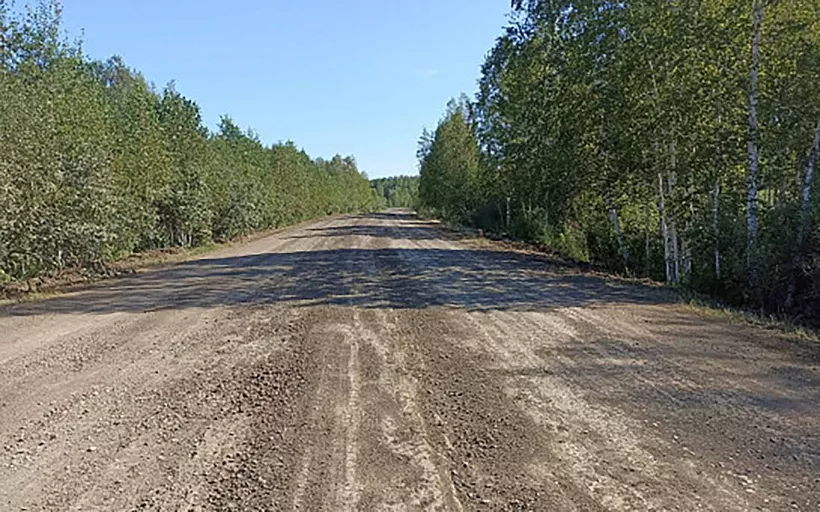 В&nbsp;Новосибирской области начался ремонт дороги к&nbsp;отдаленным селам