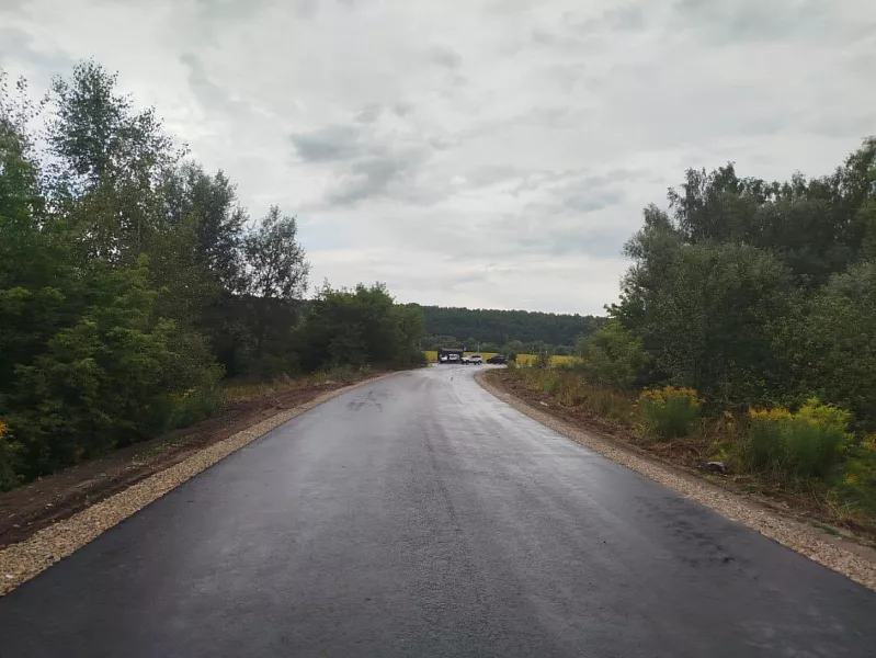 В&nbsp;Орловской области обновили участок дороги от&nbsp;Орла до&nbsp;деревни Вязки