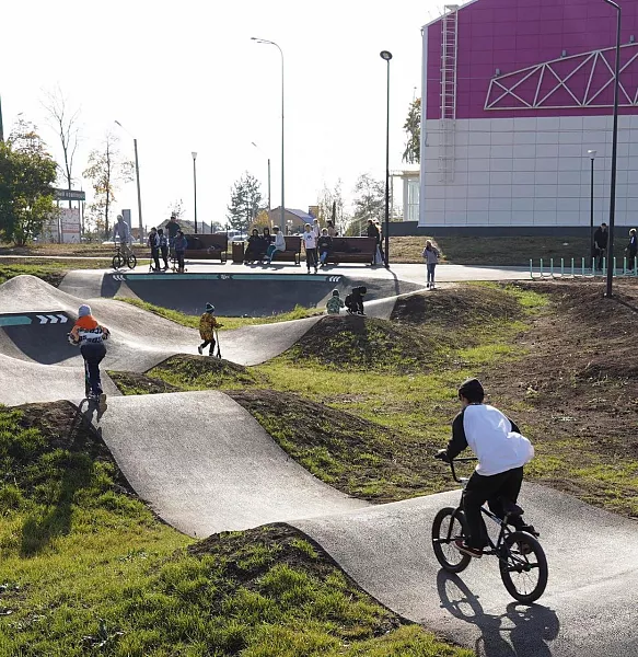 В&nbsp;городе Ефремове Тульской области открылся обновленный парк имени Бунина
