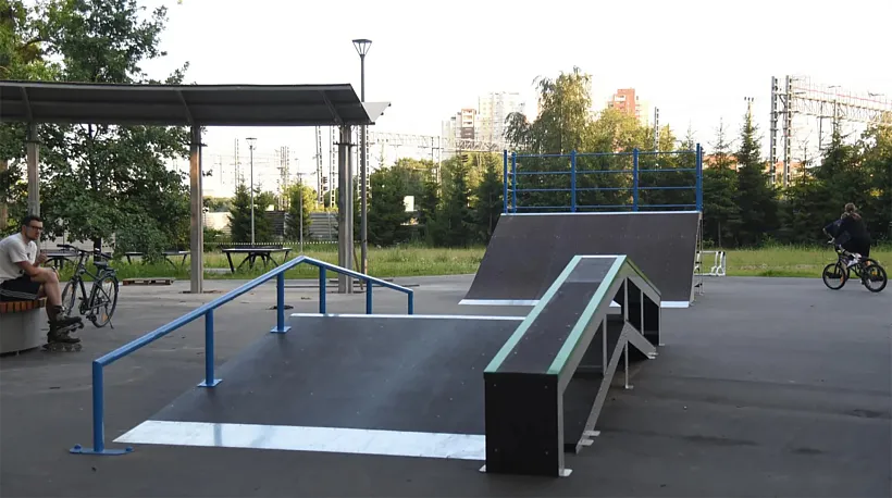 Новый роллердром открыли в&nbsp;парке в&nbsp;подмосковных Химках