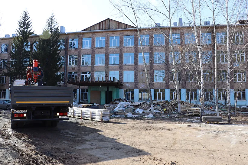 В&nbsp;поселке Лесогорске в&nbsp;Приангарье капитально отремонтируют школу