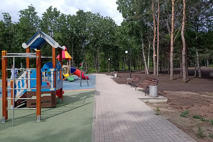 В&nbsp;Новосибирской области завершат благоустройство парка в&nbsp;Искитиме