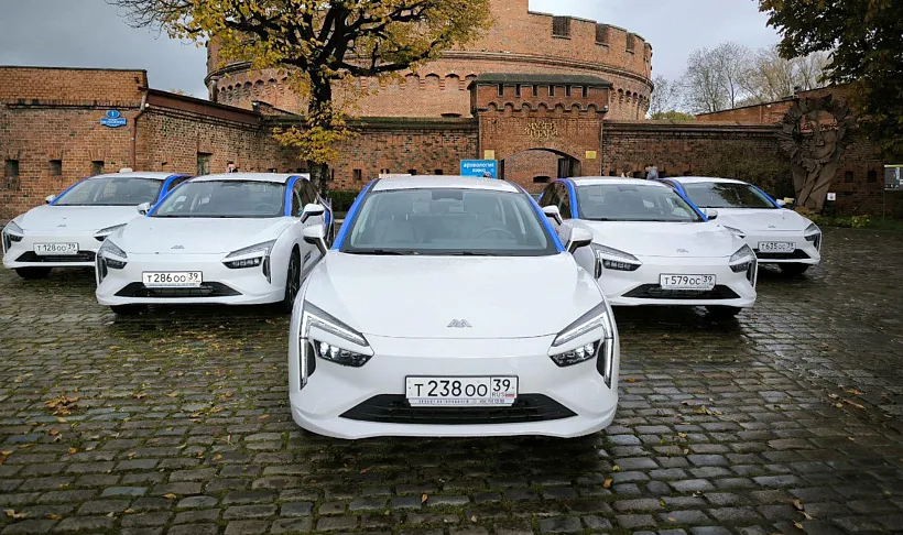 В&nbsp;Калининградской области запустили электрокаршеринг