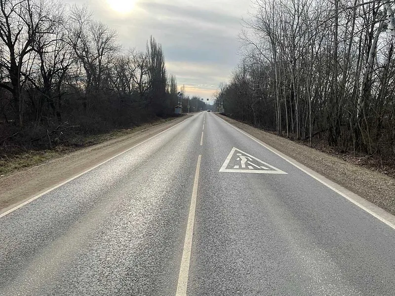 На&nbsp;Кубани в&nbsp;Горячем Ключе улучшили участок трассы
