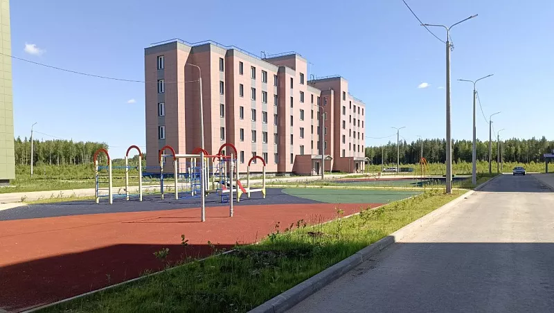 В&nbsp;Вельске Архангельской области построили пять новых домов