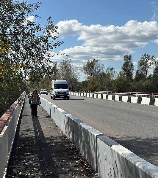 В&nbsp;Барнауле отремонтировали мост через протоку Бобровскую