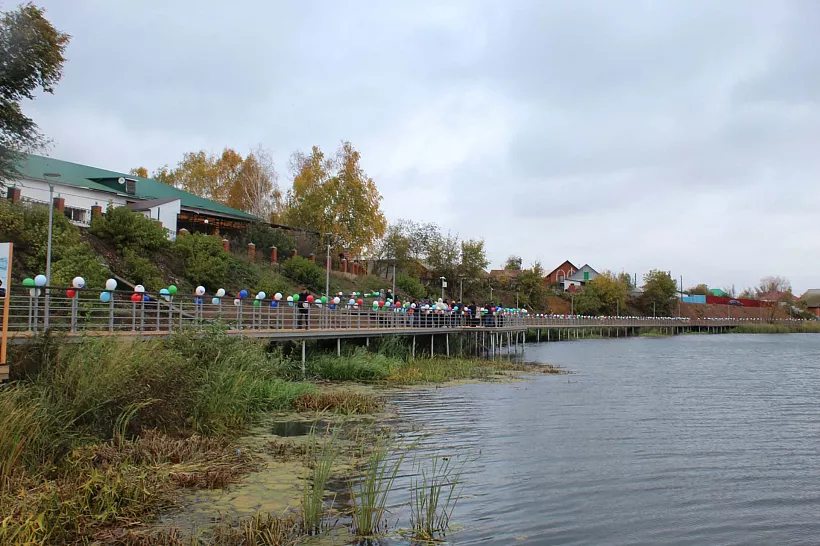 В&nbsp;башкирском городе Давлеканово открыли обновленную набережную