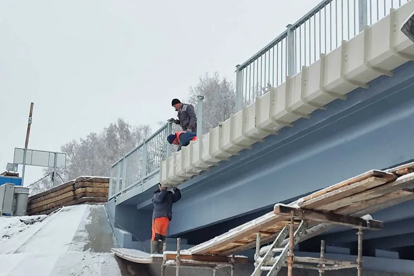 В&nbsp;Марий Эл завершили первый этап ремонта моста через реку Арыпку