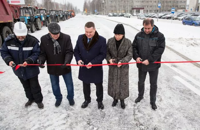 В&nbsp;Сургуте отремонтировали улицу Привокзальную